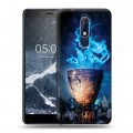 Дизайнерский пластиковый чехол для Nokia 5.1 Гарри Поттер