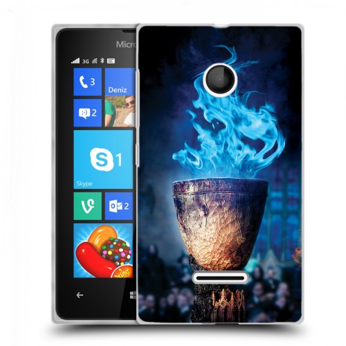 Дизайнерский пластиковый чехол для Microsoft Lumia 435 Гарри Поттер