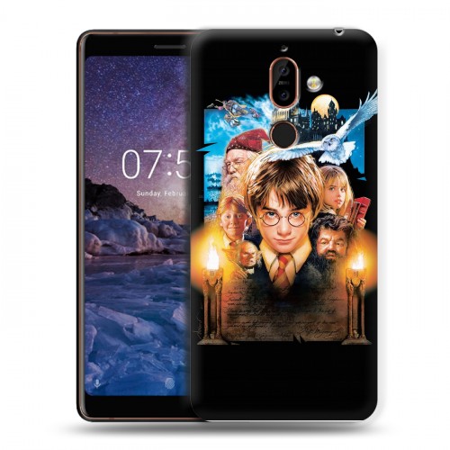 Дизайнерский пластиковый чехол для Nokia 7 Plus Гарри Поттер