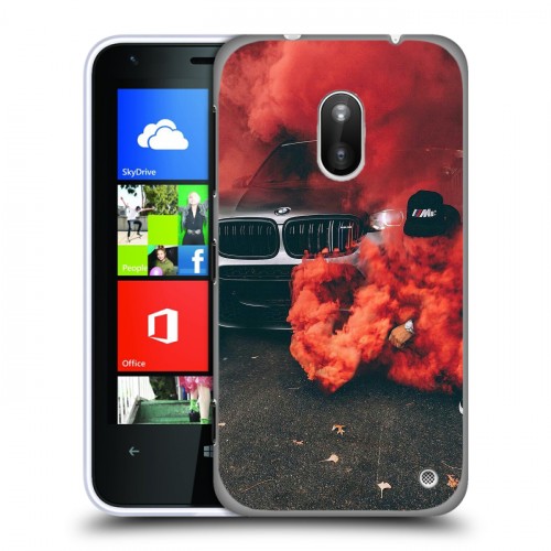 Дизайнерский пластиковый чехол для Nokia Lumia 620 Bmw