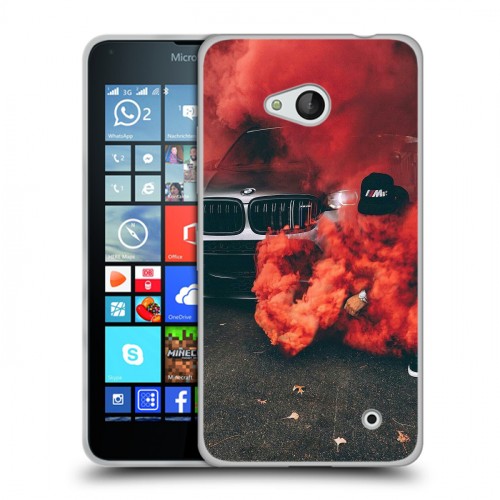 Дизайнерский пластиковый чехол для Microsoft Lumia 640 Bmw