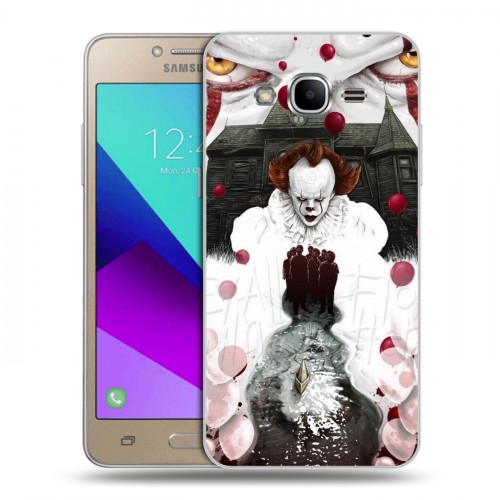 Дизайнерский силиконовый с усиленными углами чехол для Samsung Galaxy J2 Prime Оно