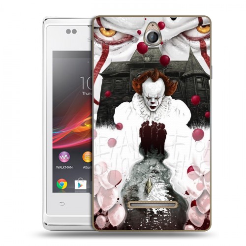 Дизайнерский пластиковый чехол для Sony Xperia E Оно