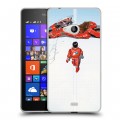 Дизайнерский пластиковый чехол для Microsoft Lumia 540 Аниме