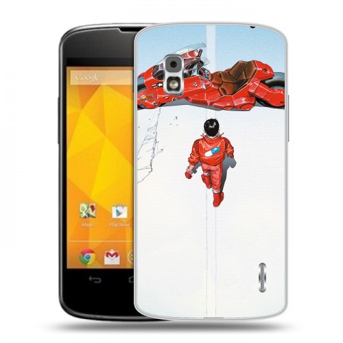 Дизайнерский пластиковый чехол для LG Google Nexus 4 Аниме