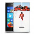 Дизайнерский пластиковый чехол для Microsoft Lumia 435 Аниме