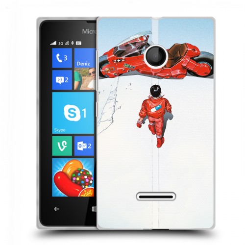 Дизайнерский пластиковый чехол для Microsoft Lumia 435 Аниме