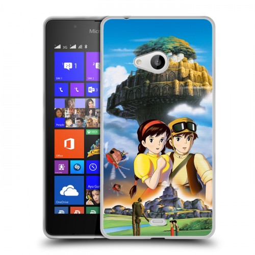 Дизайнерский пластиковый чехол для Microsoft Lumia 540 Аниме