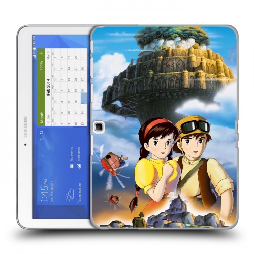 Дизайнерский силиконовый чехол для Samsung Galaxy Tab 4 10.1 Аниме