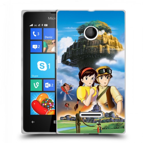 Дизайнерский пластиковый чехол для Microsoft Lumia 435 Аниме