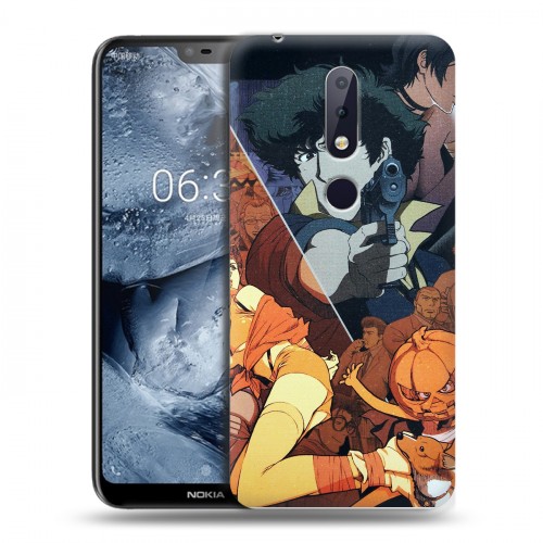 Дизайнерский пластиковый чехол для Nokia 6.1 Plus Аниме