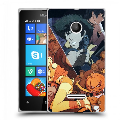 Дизайнерский пластиковый чехол для Microsoft Lumia 435 Аниме