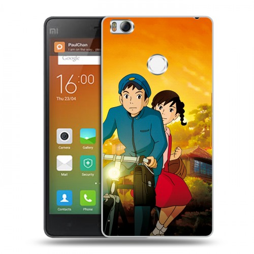 Дизайнерский силиконовый чехол для Xiaomi Mi4S Аниме