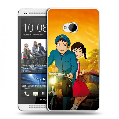 Дизайнерский пластиковый чехол для HTC One (M7) Dual SIM Аниме