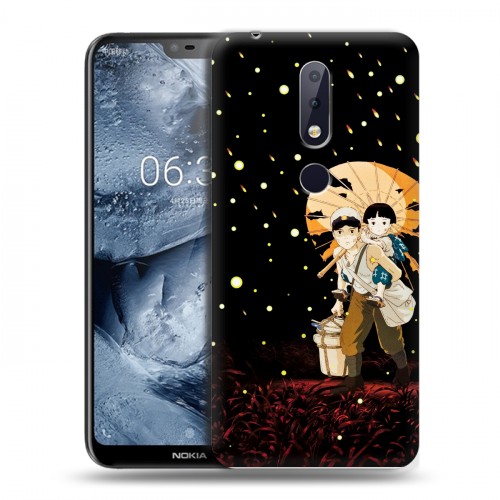 Дизайнерский пластиковый чехол для Nokia 6.1 Plus Аниме