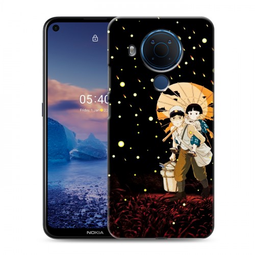 Дизайнерский силиконовый чехол для Nokia 5.4 Аниме