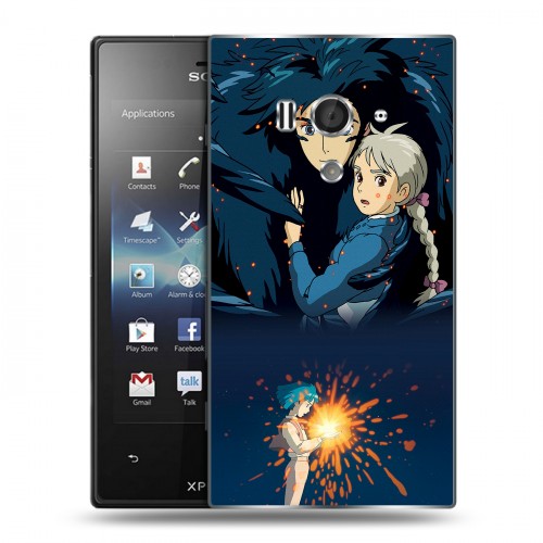 Дизайнерский пластиковый чехол для Sony Xperia acro S Аниме