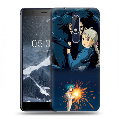 Дизайнерский пластиковый чехол для Nokia 5.1 Аниме