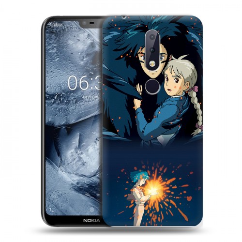 Дизайнерский пластиковый чехол для Nokia 6.1 Plus Аниме