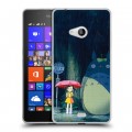 Дизайнерский пластиковый чехол для Microsoft Lumia 540 Аниме