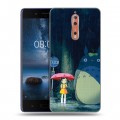 Дизайнерский пластиковый чехол для Nokia 8 Аниме