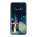 Дизайнерский силиконовый чехол для Samsung Galaxy S10e Аниме