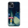 Дизайнерский пластиковый чехол для Iphone 14 Аниме