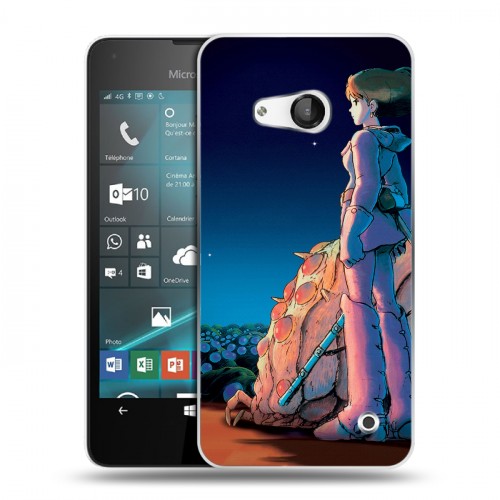 Дизайнерский пластиковый чехол для Microsoft Lumia 550 Аниме