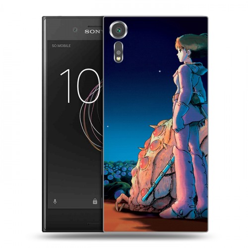 Дизайнерский пластиковый чехол для Sony Xperia XZs Аниме