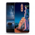 Дизайнерский пластиковый чехол для Nokia 8 Аниме