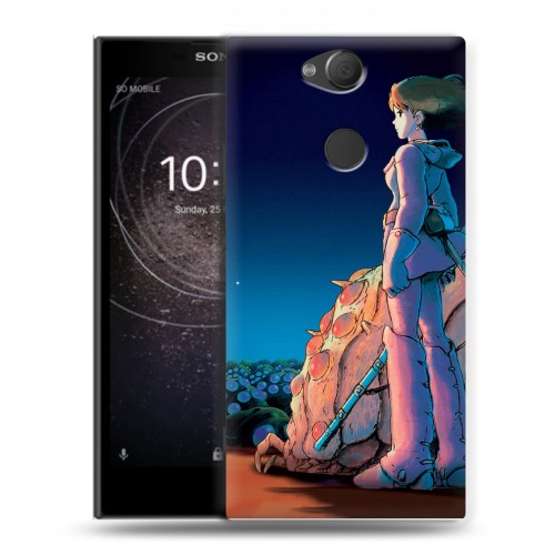 Дизайнерский силиконовый с усиленными углами чехол для Sony Xperia XA2 Аниме