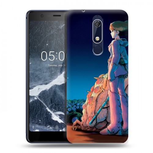 Дизайнерский пластиковый чехол для Nokia 5.1 Аниме