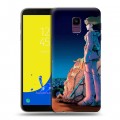 Дизайнерский пластиковый чехол для Samsung Galaxy J6 Аниме