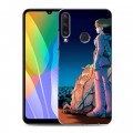 Дизайнерский пластиковый чехол для Huawei Y6p Аниме