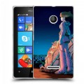 Дизайнерский пластиковый чехол для Microsoft Lumia 435 Аниме