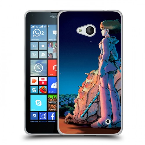 Дизайнерский пластиковый чехол для Microsoft Lumia 640 Аниме