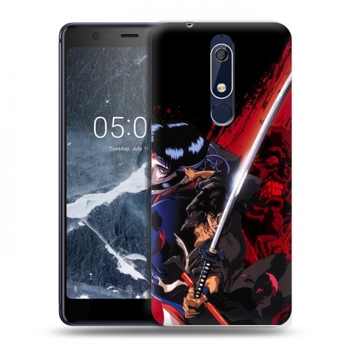 Дизайнерский пластиковый чехол для Nokia 5.1 Аниме