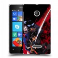 Дизайнерский пластиковый чехол для Microsoft Lumia 435 Аниме