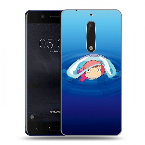 Дизайнерский пластиковый чехол для Nokia 5 Аниме