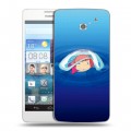 Дизайнерский пластиковый чехол для Huawei Ascend D2 Аниме