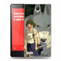 Дизайнерский силиконовый чехол для Xiaomi RedMi Note Аниме