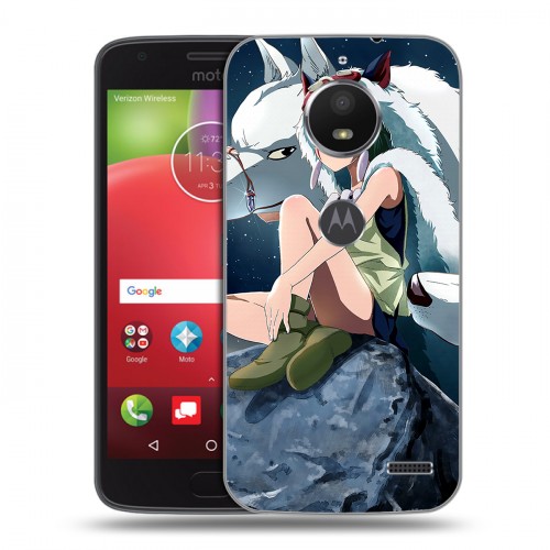 Дизайнерский пластиковый чехол для Motorola Moto E4 Аниме