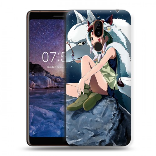 Дизайнерский пластиковый чехол для Nokia 7 Plus Аниме