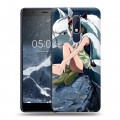 Дизайнерский пластиковый чехол для Nokia 5.1 Аниме