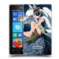 Дизайнерский пластиковый чехол для Microsoft Lumia 435 Аниме