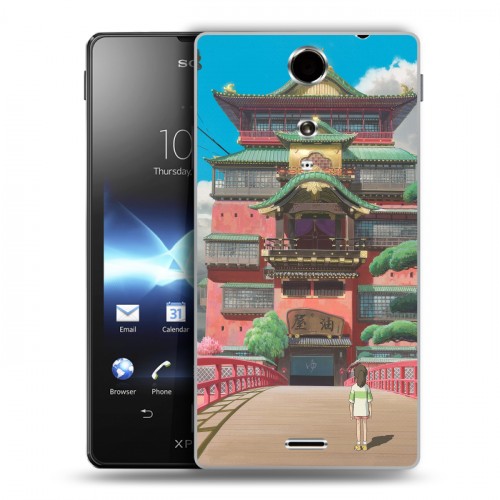 Дизайнерский пластиковый чехол для Sony Xperia TX Аниме