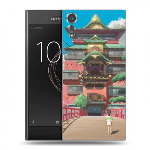 Дизайнерский пластиковый чехол для Sony Xperia XZs Аниме