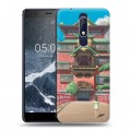 Дизайнерский пластиковый чехол для Nokia 5.1 Аниме