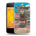 Дизайнерский пластиковый чехол для LG Google Nexus 4 Аниме