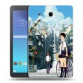 Дизайнерский силиконовый чехол для Samsung Galaxy Tab E 9.6 Аниме